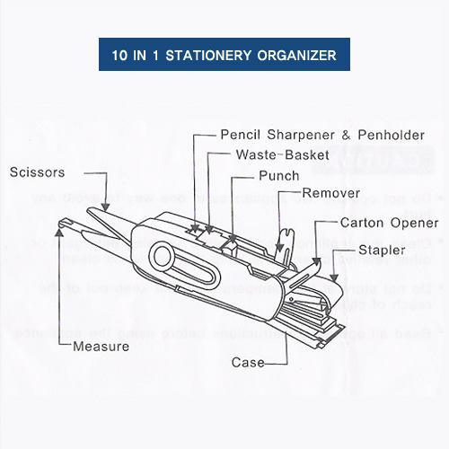 다기능 스테플러 (10 in1) 