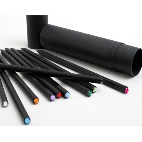 흑목 아크릴 연필 5P 세트 