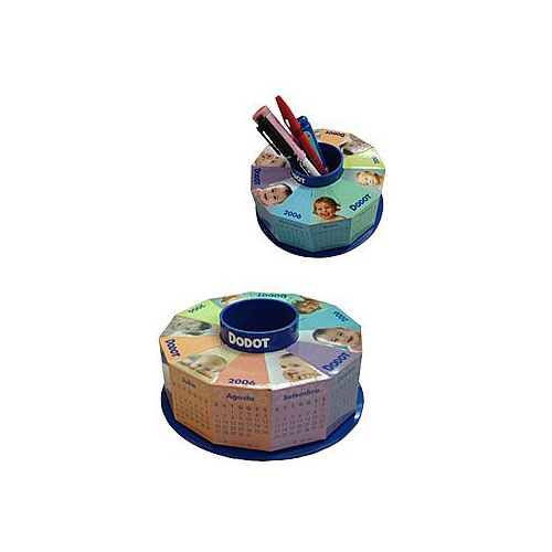 회전 캘린더 디스크 